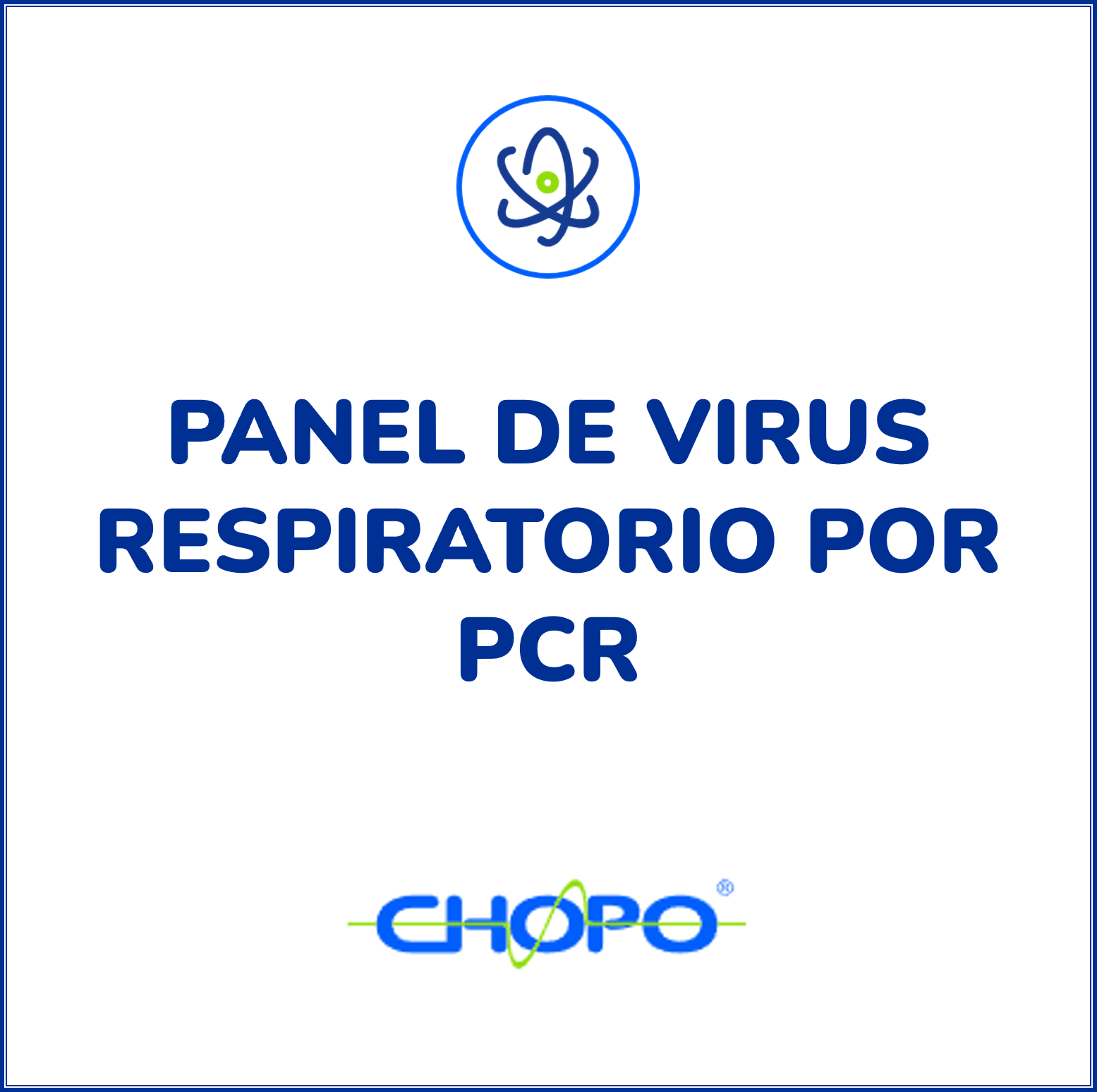 Panel de virus respiratorio por PCR