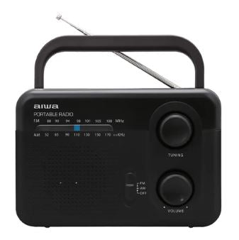 Rádio Portátil AM/FM Aiwa AWFML4-NEGRO
