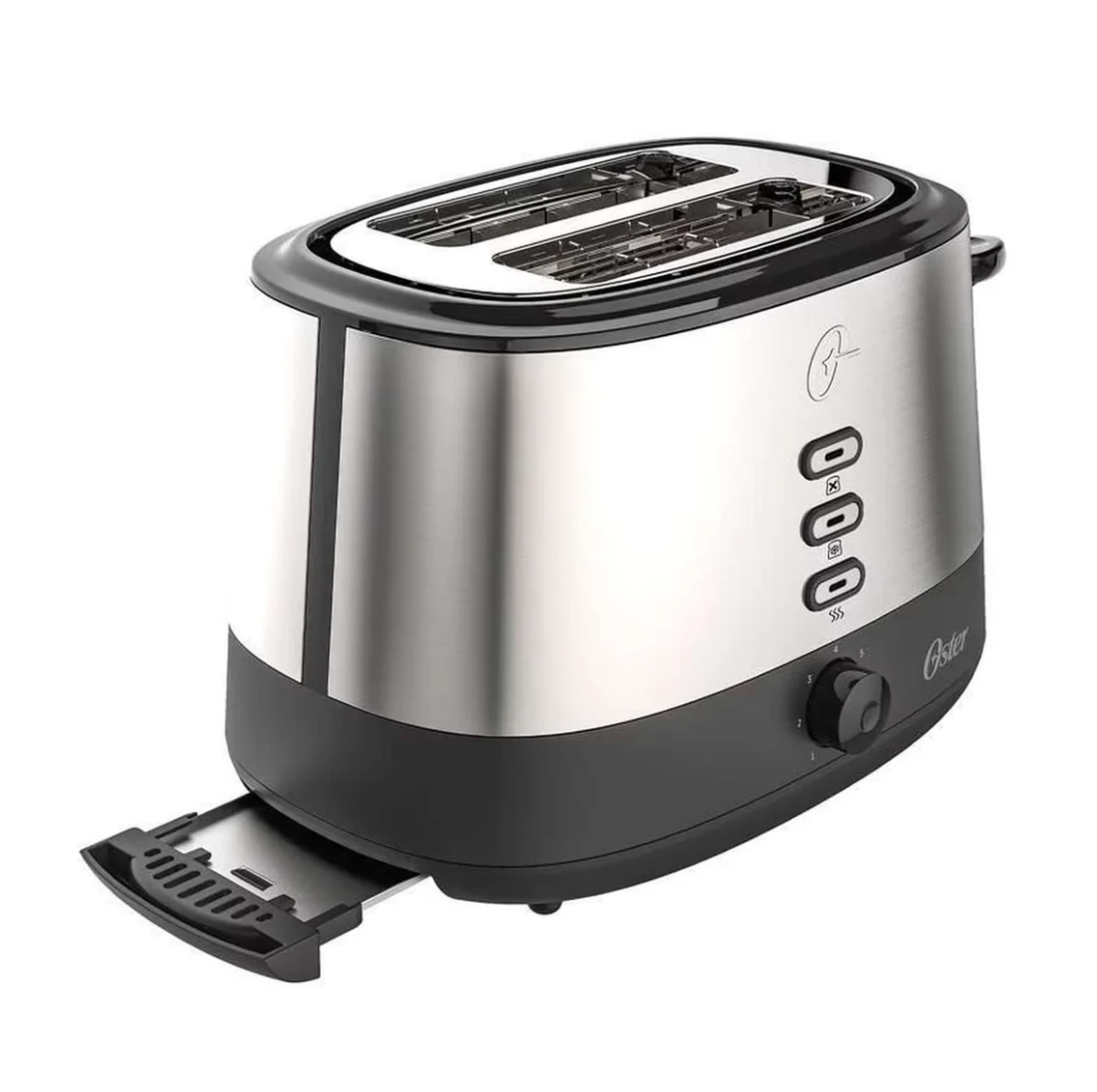 Tostador de Pan Oster 2 Rebanadas Gris TSSTTR500